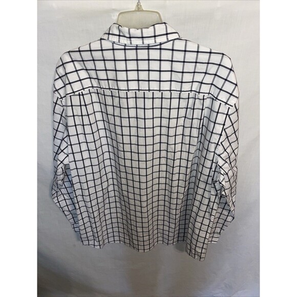 Hawker Rye Men’s Dress Shirt Size XL White Striped Western Rodeo Cowboy NWT - Picture 8 of 12